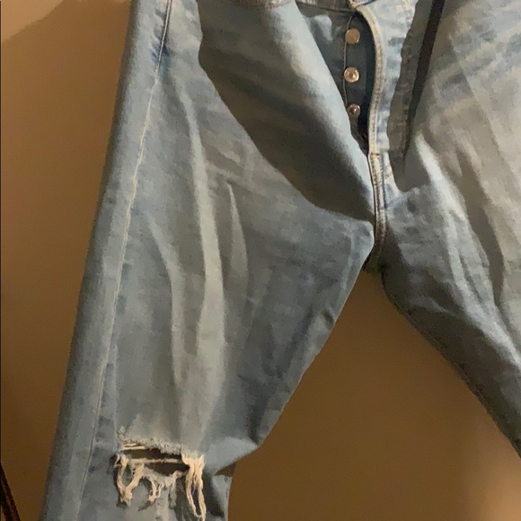 LEVIS BLUE WEDGIE JEANS - Picture 5 of 6
